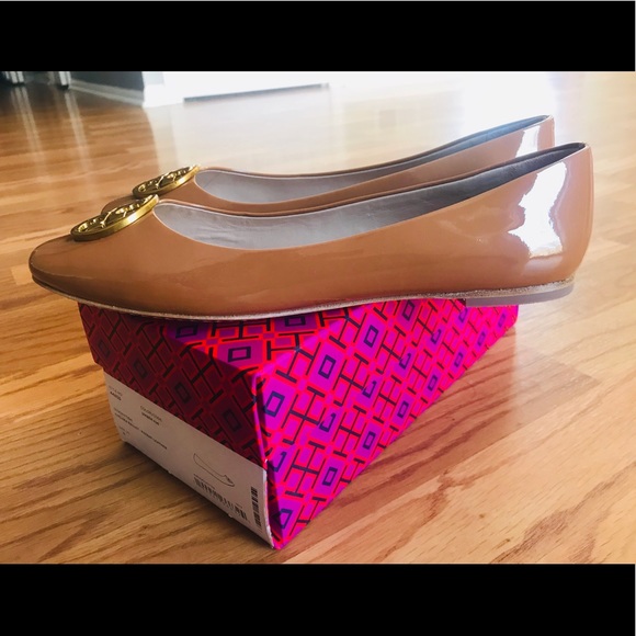 💕💕Tory Burch Chelsea Ballet- Patent Leather - Picture 5 of 8